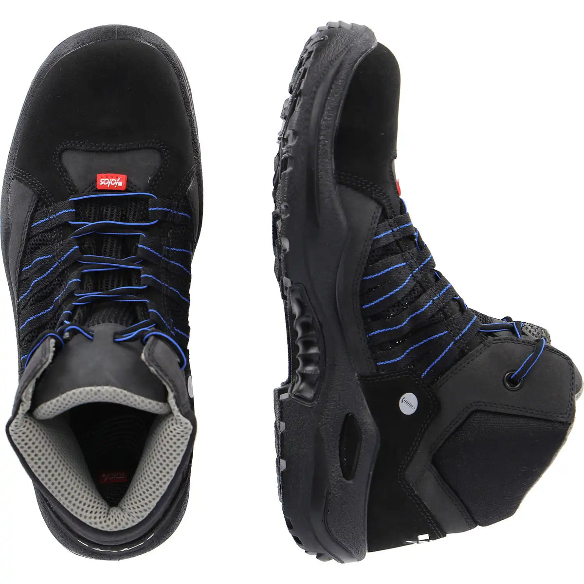 Jalas 1655 E-SPORT S1P Sicherheitshochschuhe schwarz – schwarz
