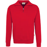 Hakro Premium 451 Zip Sweat-Shirt – rot