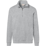 Hakro Premium 451 Zip Sweat-Shirt – ash-meliert