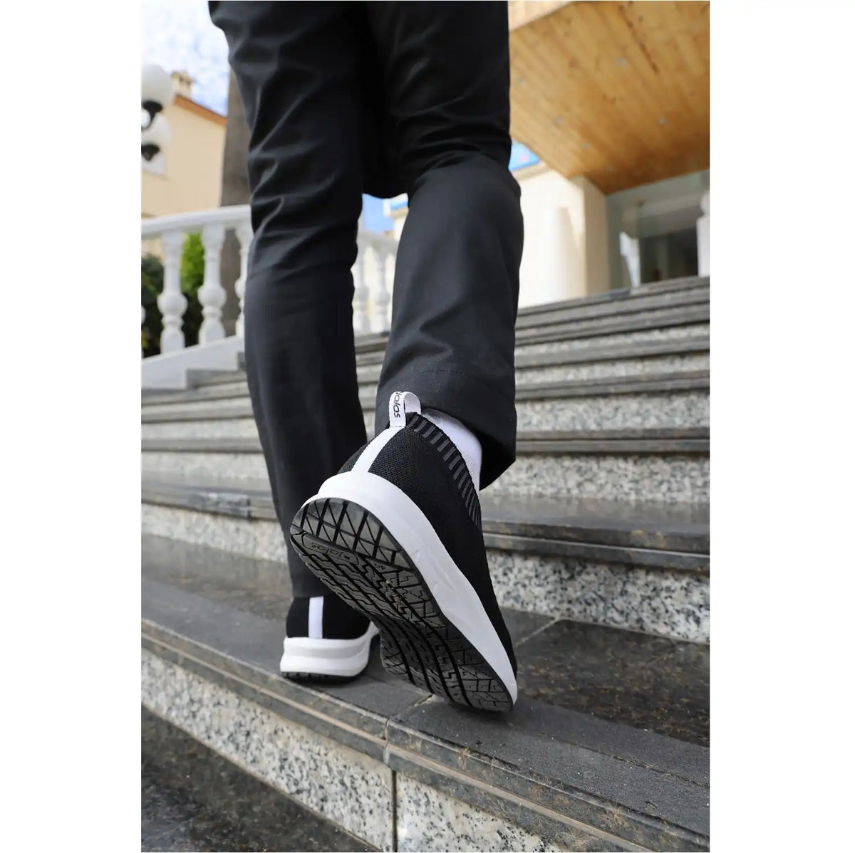 Jalas 5312 Spoc O1 Berufsslipper schwarz – schwarz