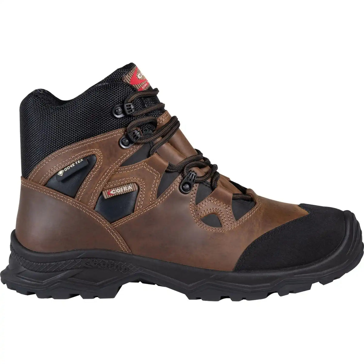 Cofra Jackson Trail Work S7S Sicherheitshochschuhe braun – braun