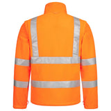 Nitras Motion TEX VIZ 7061 Warnschutz Fleeejacke – orange