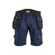 Blåkläder Striker Stretch Shorts – dunkelmarine/schwarz