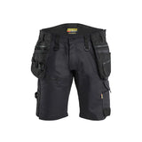 Blåkläder Striker Stretch Shorts – schwarz/schwarz
