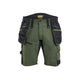 Blåkläder Striker Stretch Shorts – waldgrün/schwarz