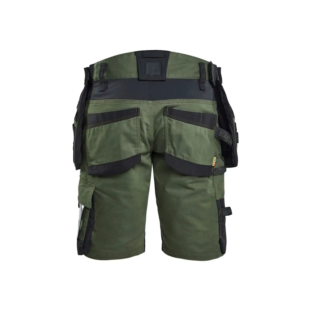 Blåkläder Striker Stretch Shorts – waldgrün/schwarz