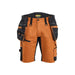 Blåkläder Striker Stretch Shorts – rost/schwarz