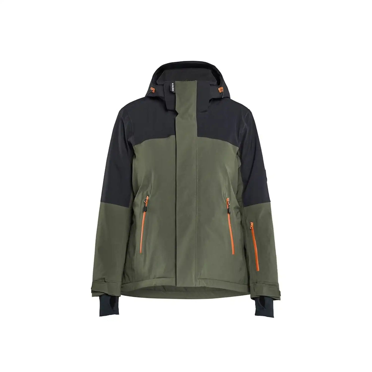 Blåkläder Damen 4707 Striker Winterjacke – waldgrün/rost