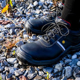 Nitras Utility Step S3L Sicherheitshalbschuhe schwarz – schwarz
