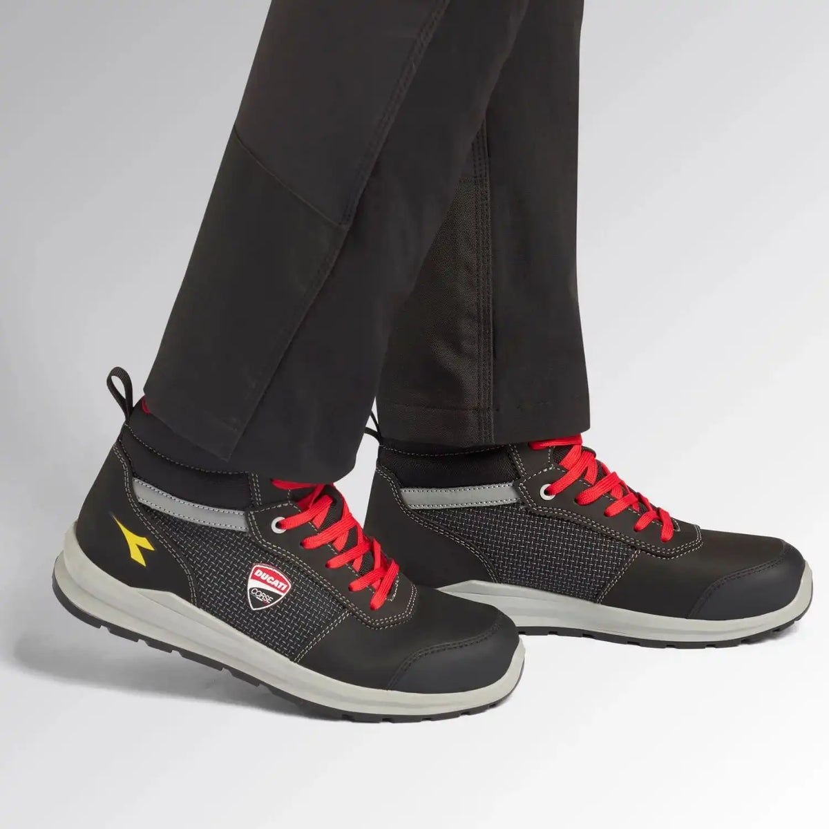 Diadora Speedy Race MID S3S Hochschuhe grau – grau