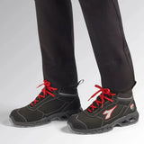 Diadora Shark Engine MID S3S Hochschuhe schwarz – schwarz