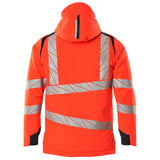 Mascot Accelerate Safe Warnschutz Winterjacke – rot/schwarzblau