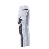 Mascot Mannheim Unique mehrfarbig Arbeitshose – weiß/dunkelanthrazit