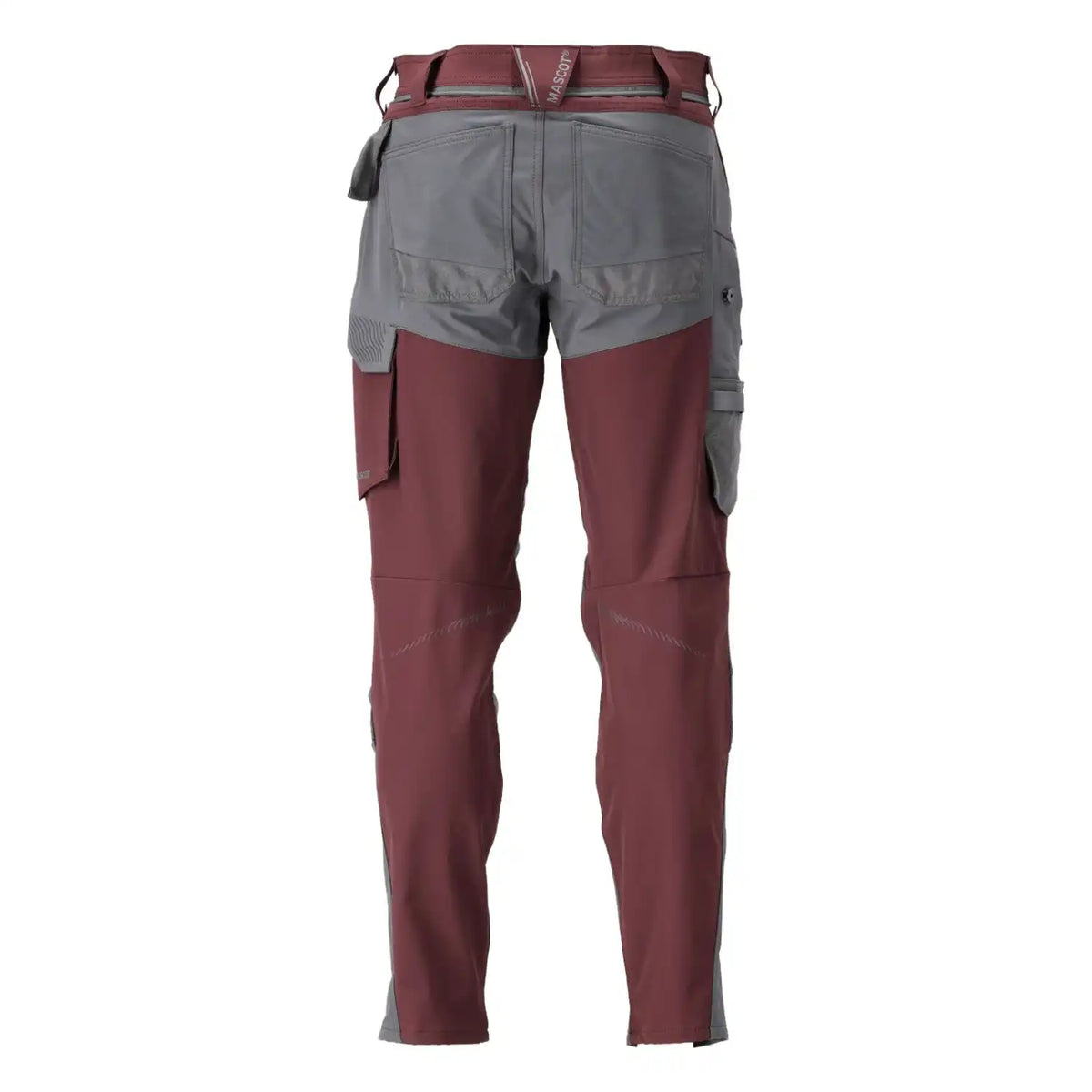 Mascot 22379-311 Customized Stretch Bundhose – bordeaux/anthrazit