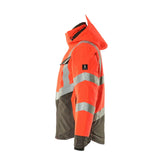 Mascot Hastings Safe Supreme zweif Warnwinterjacke – rot/anthrazit