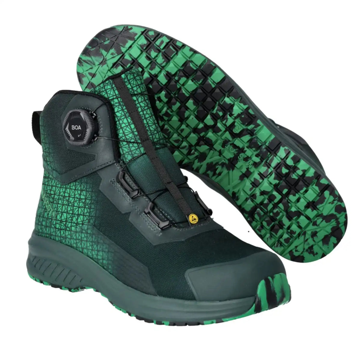 Mascot F1502-909-03333 S3S Sicherheitshochschuh grün – grün