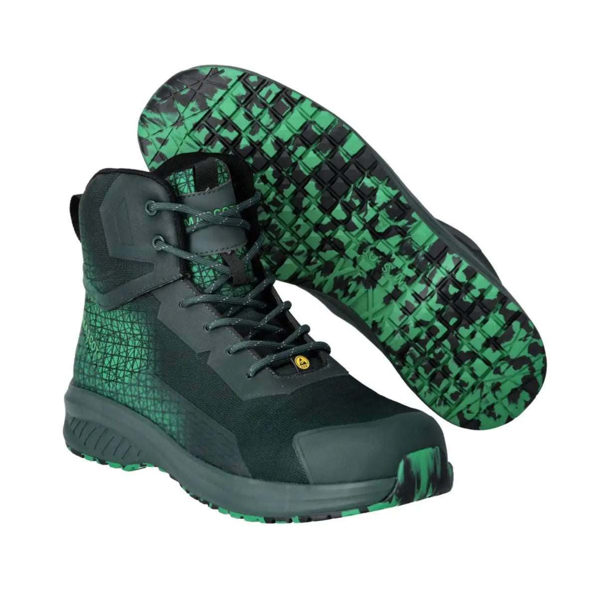 Mascot F1503-909-03333 S3S Sicherheitshochschuh grün – grün