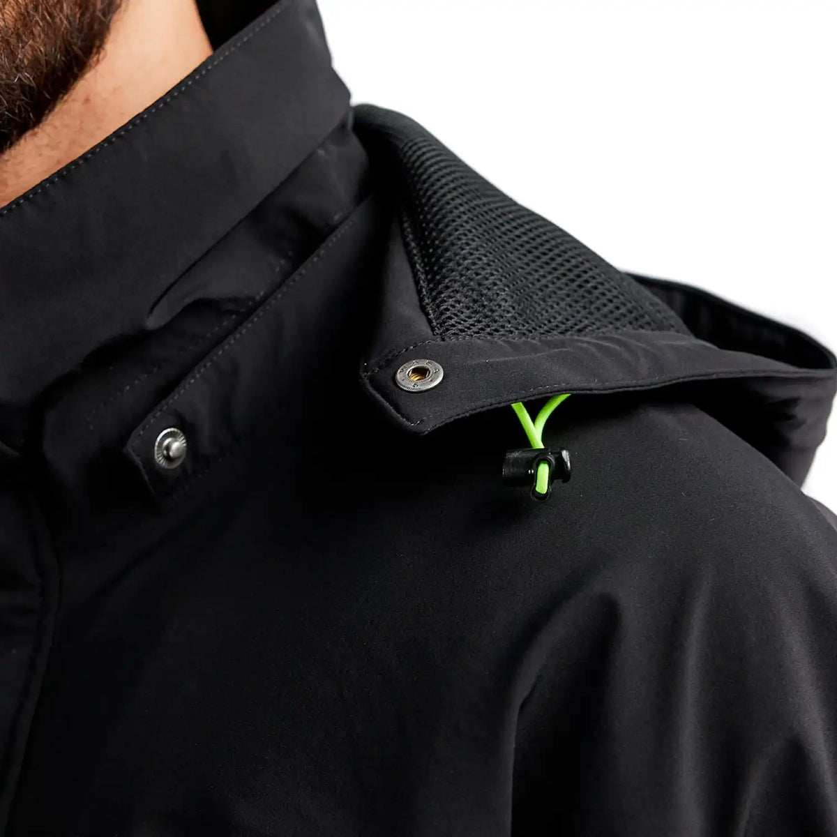 Blåkläder 4484 Stretch Winterjacke – schwarz/gelb