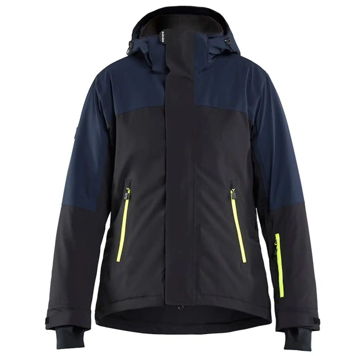 Blåkläder Damen 4707 Striker Winterjacke – dunkelblau/gelb