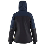 Blåkläder Damen 4707 Striker Winterjacke – dunkelblau/gelb