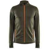 Blåkläder Striker Fleecejacke – waldgrün/rost