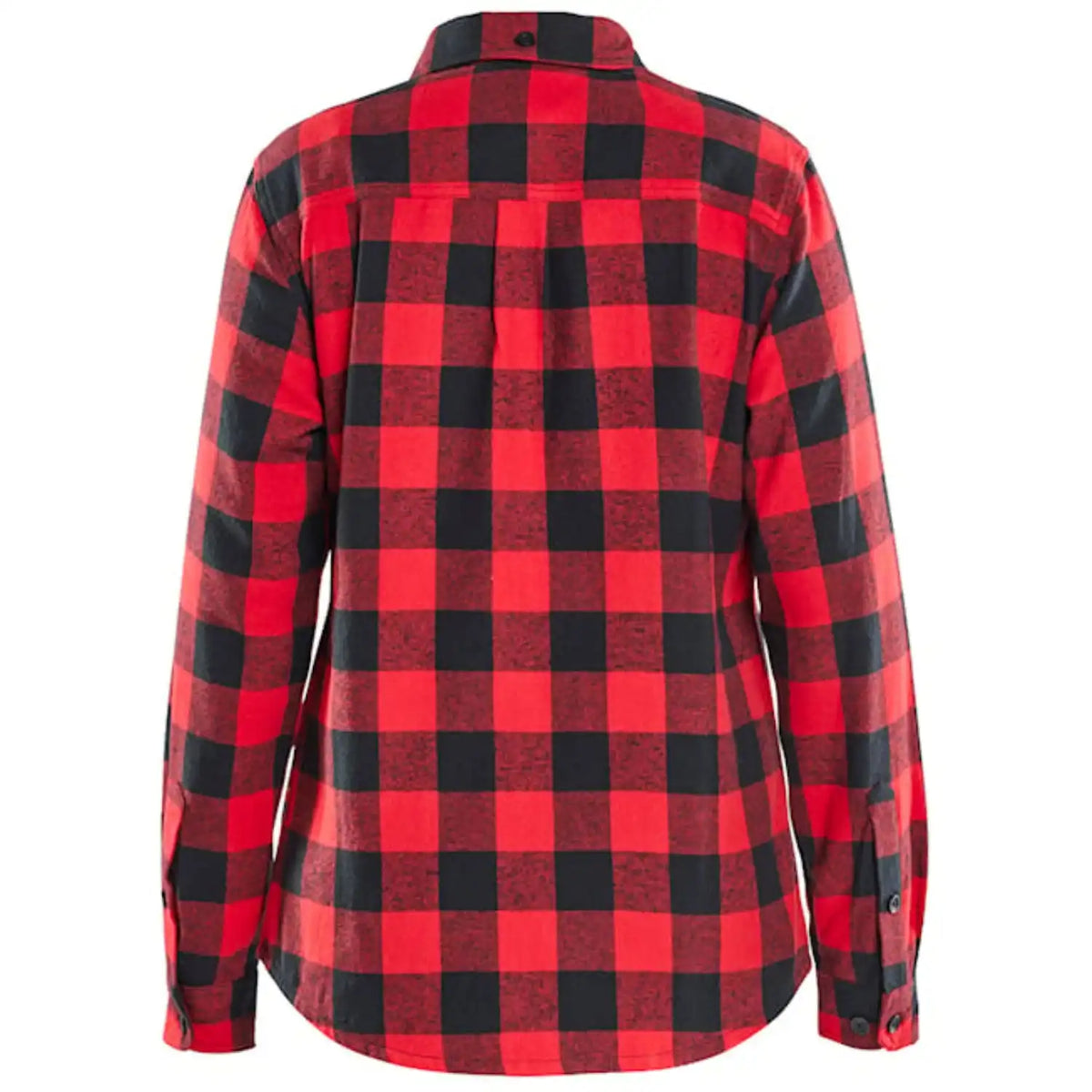 Blåkläder Damen Striker Flanellhemd – rot/schwarz