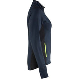 Blåkläder Damen Striker Fleecejacke – dunkelmarine/gelb