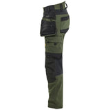 Blåkläder Damen Stretch 7170 Arbeitshose – waldgrün/schwarz