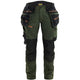 Blåkläder Damen Stretch 7170 Arbeitshose – waldgrün/rost