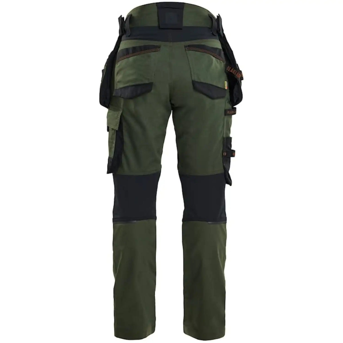 Blåkläder Damen Stretch 7170 Arbeitshose – waldgrün/rost