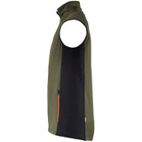 Blåkläder Striker Fleeceweste – waldgrün/rost