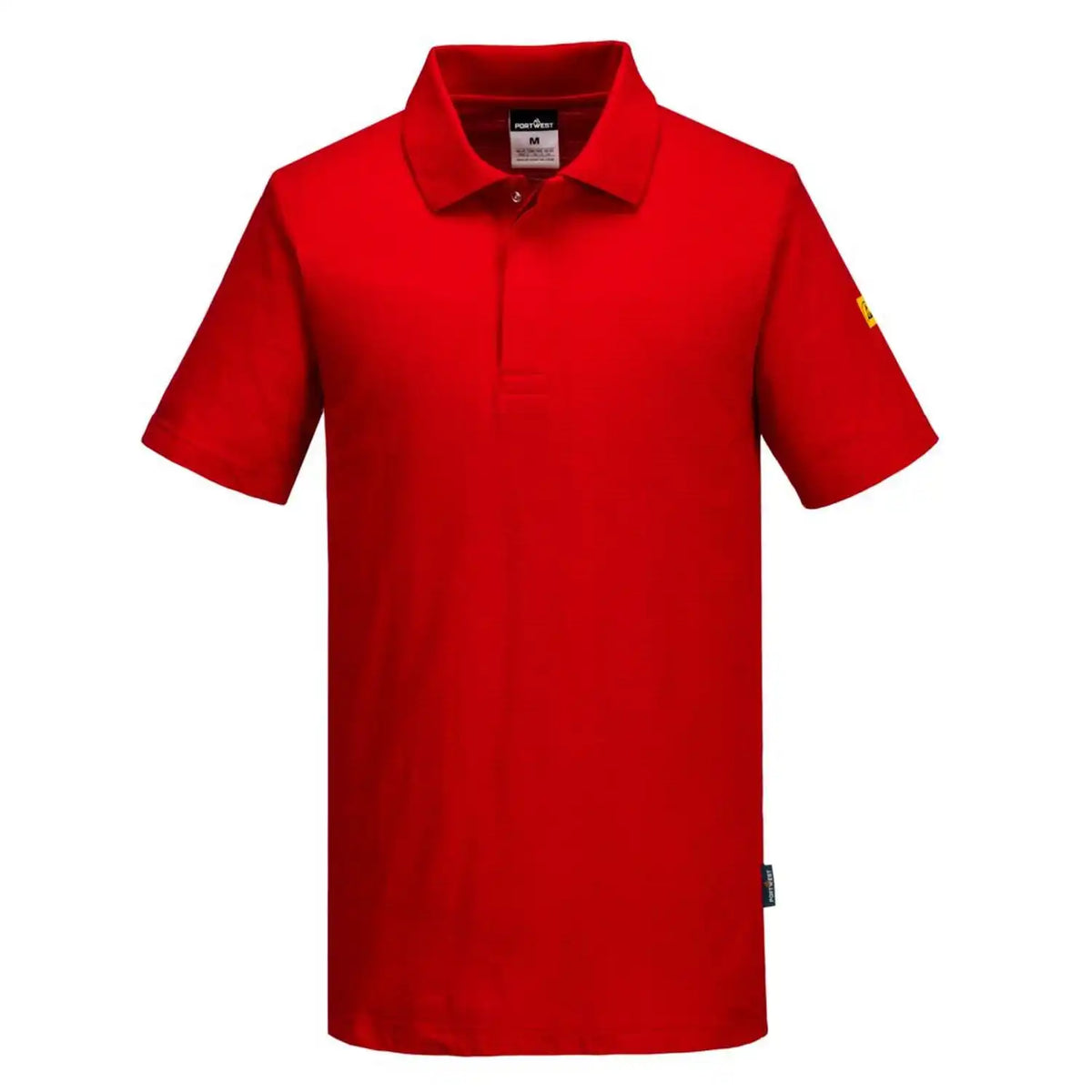 Portwest AS21 ESD Antistatik Polo-Shirt – rot
