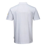 Portwest AS21 ESD Antistatik Polo-Shirt – weiß