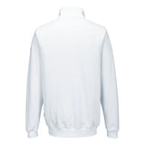Portwest AS25 ESD Antistatik Zip-Sweatshirt – weiß