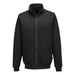 Portwest AS25 ESD Antistatik Zip-Sweatshirt – schwarz