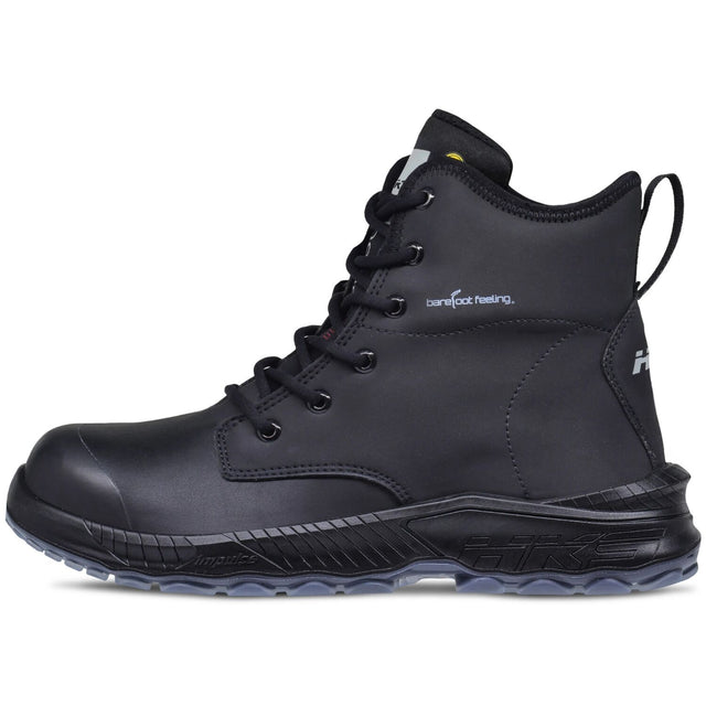 HKS BFS 90 S3 Barfuß Sicherheitshochschuhe schwarz – schwarz