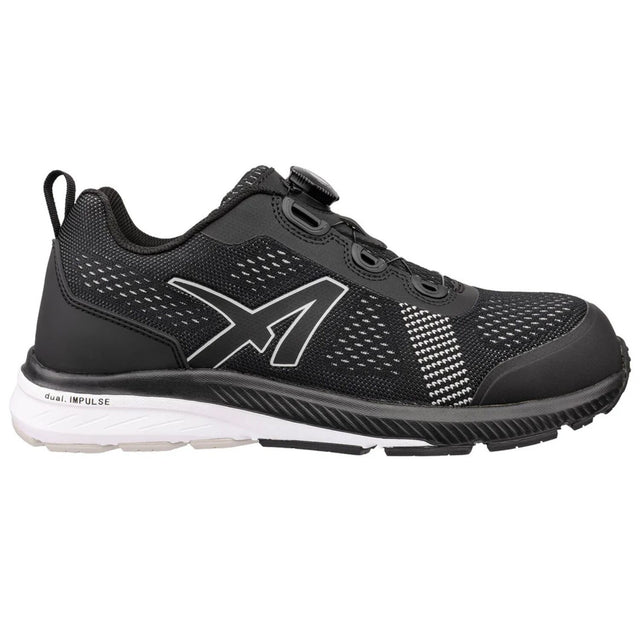 Albatros Voltage QL LOW S1P Halbschuhe schwarz – schwarz