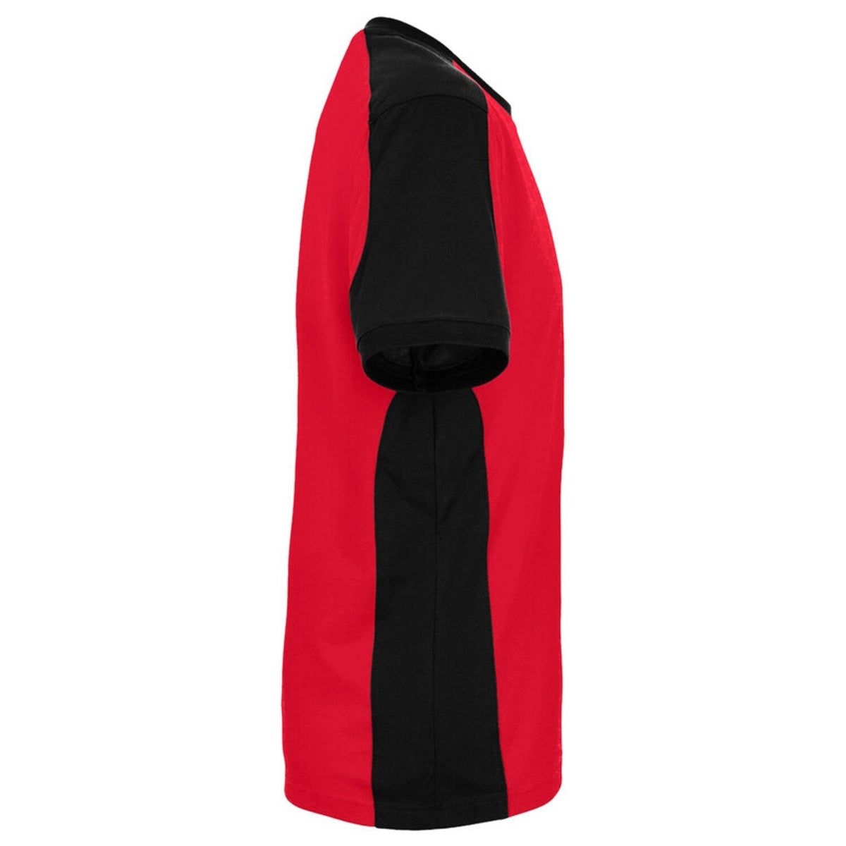 Hakro 590 T-Shirt Contrast Mikralinar Eco – rot