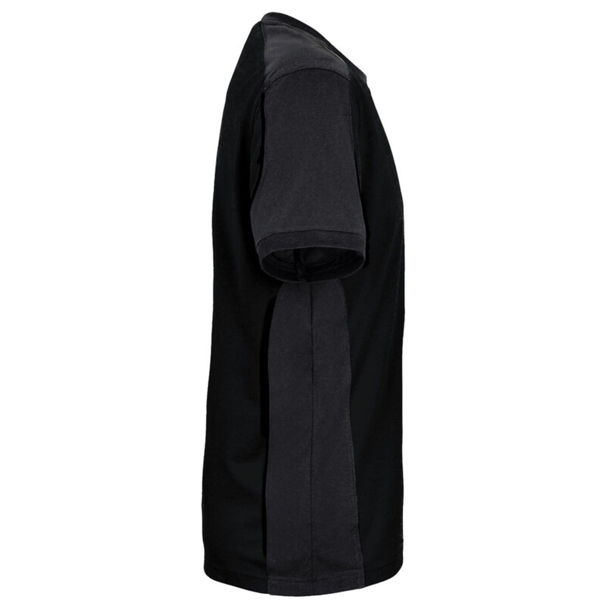 Hakro 590 T-Shirt Contrast Mikralinar Eco – schwarz