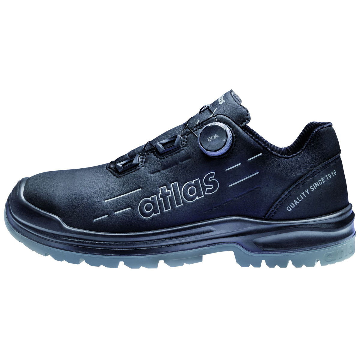 Atlas MAX 150 PRO BOA S3S Sicherheitshalbschuh schwarz – schwarz