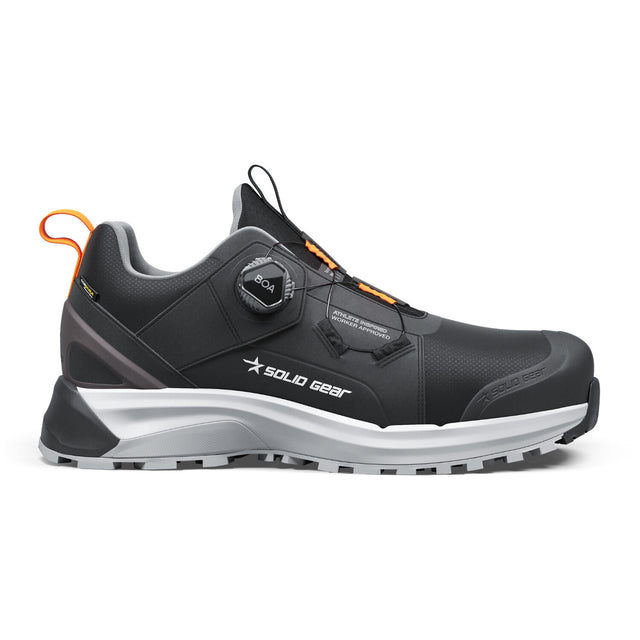 Solid Gear Sonar WRP Low BOA S3S Sicherheitshalbschuhe schwarz – schwarz