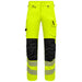 Engel 2345-124 Warnschutz Stretch Arbeitshose – gelb/schwarz