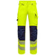 Engel 2345-124 Warnschutz Stretch Arbeitshose – gelb/blau