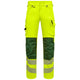 Engel 2345-124 Warnschutz Stretch Arbeitshose – gelb/grün