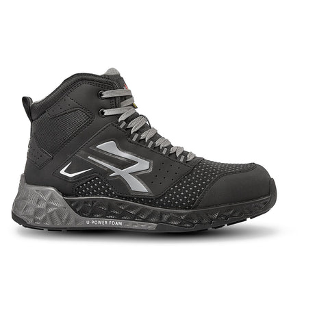 U-Power Arryn S3S Sicherheitshochschuhe schwarz – schwarz