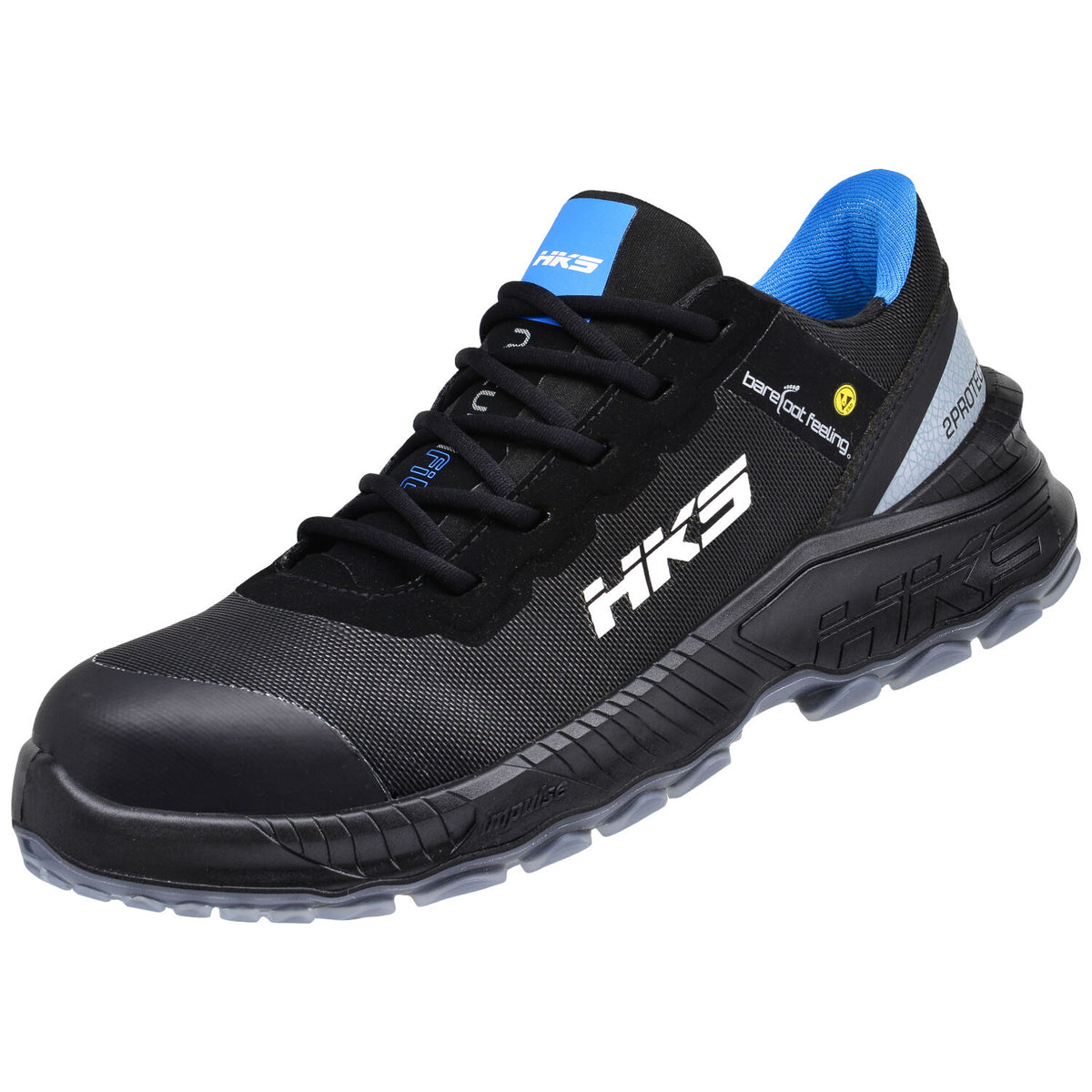 HKS BFS 40 S3 Sicherheitshalbschuhe schwarz – schwarz