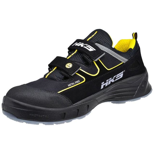 HKS K1 AM ESD S1P Sicherheitssandalen schwarz – schwarz