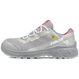 HKS Damen AirFit S1P Sicherheitshalbschuhe pink – grau