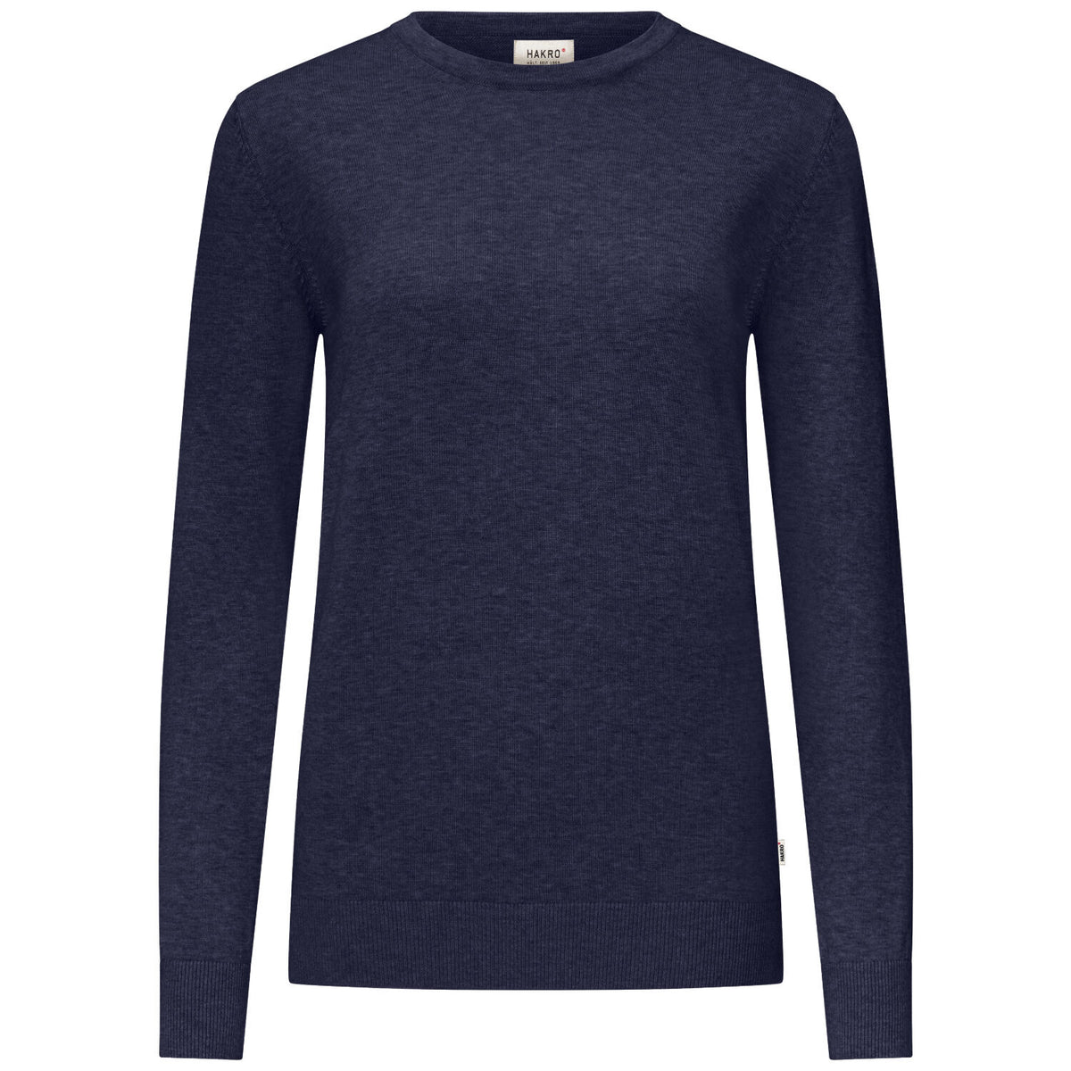 Hakro Damen 135 Pullover Premium-Baumwolle – tinte