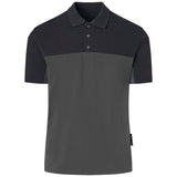 Kübler 5221 Poloshirt – dunkelgrau/schwarz
